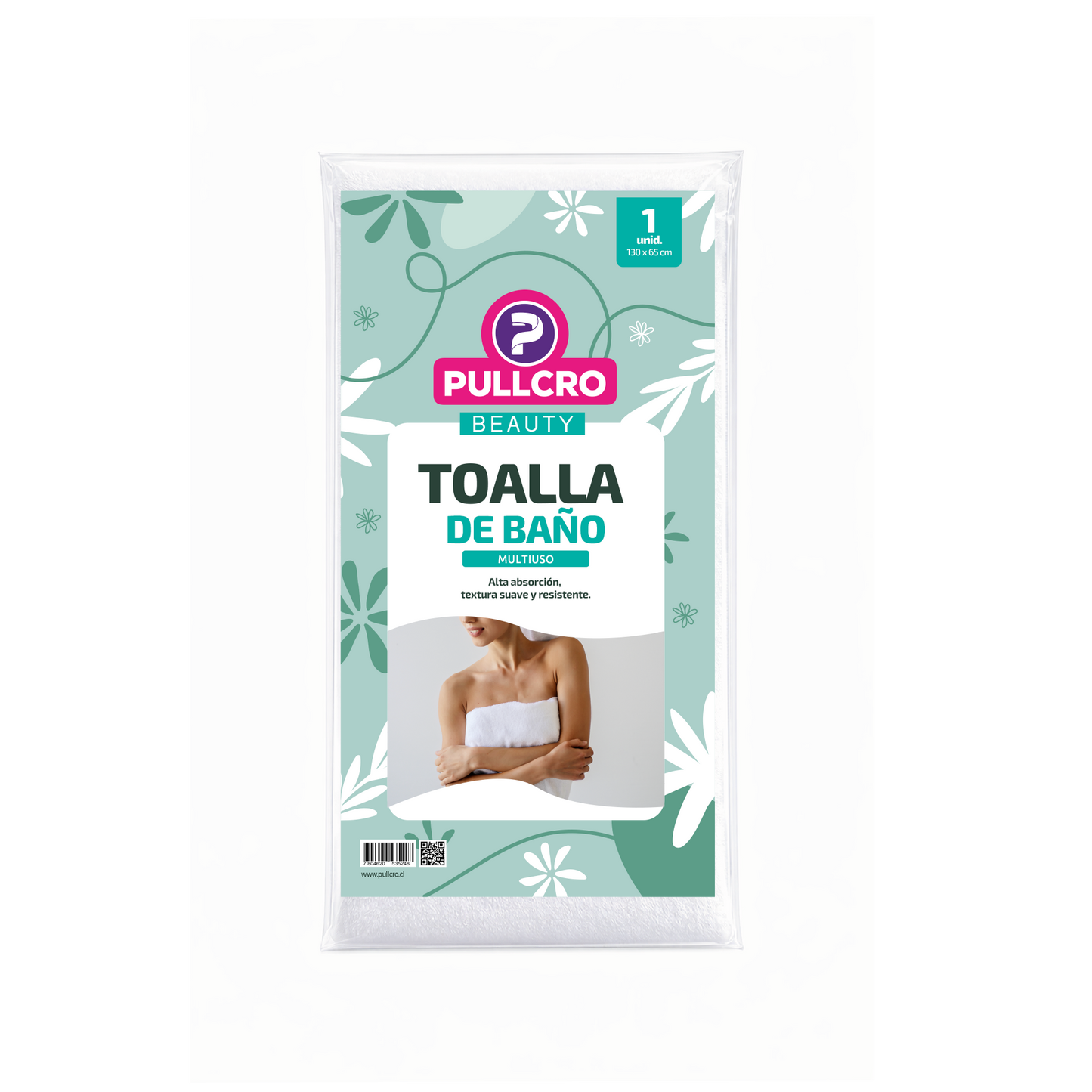 Toalla de Baño Pullcro Pack 1 Unidad