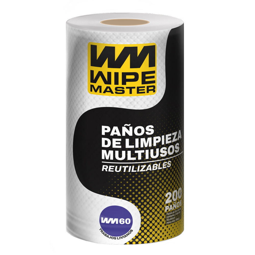Paño de Limpieza Industrial WM-60 Rollo