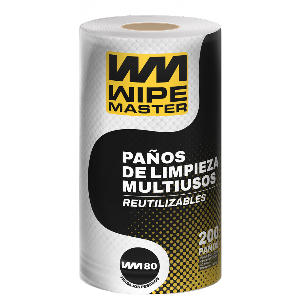 Paño de Limpieza Industrial WM-80 Rollo