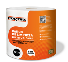 Paño de Limpieza Institucional  FX-70 Rollo