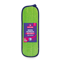 Mopa Húmeda Microfibra con velcro