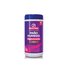Paño Húmedo Higienizante Cobre