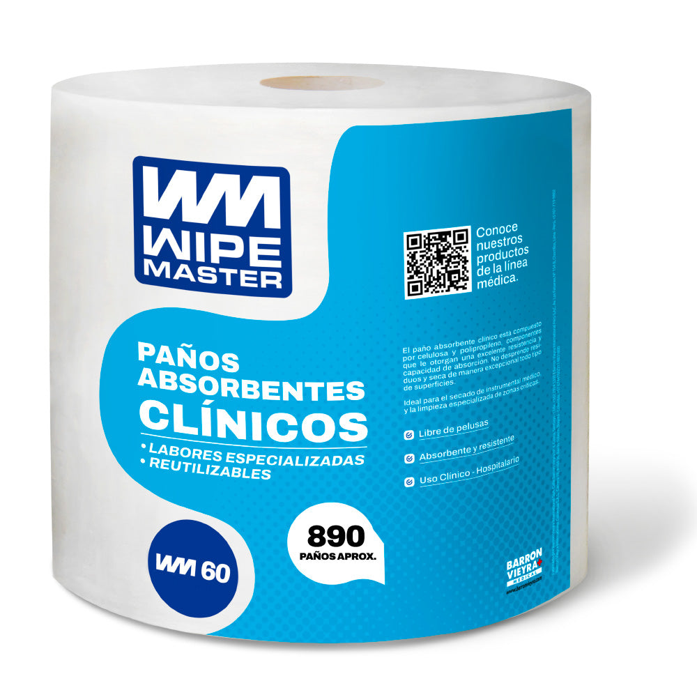 Paños Absorbentes Clínico WM-60