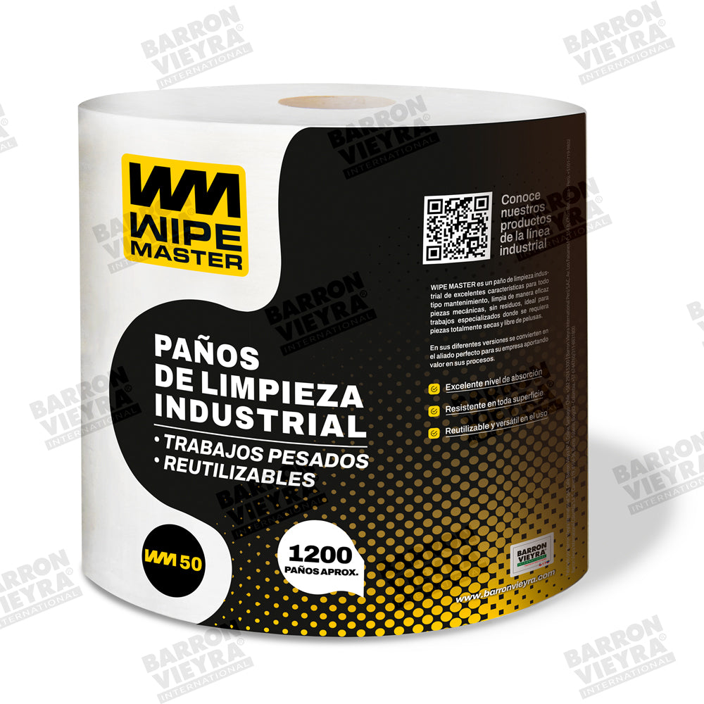 Paño de Limpieza Industrial WM-50 Rollo