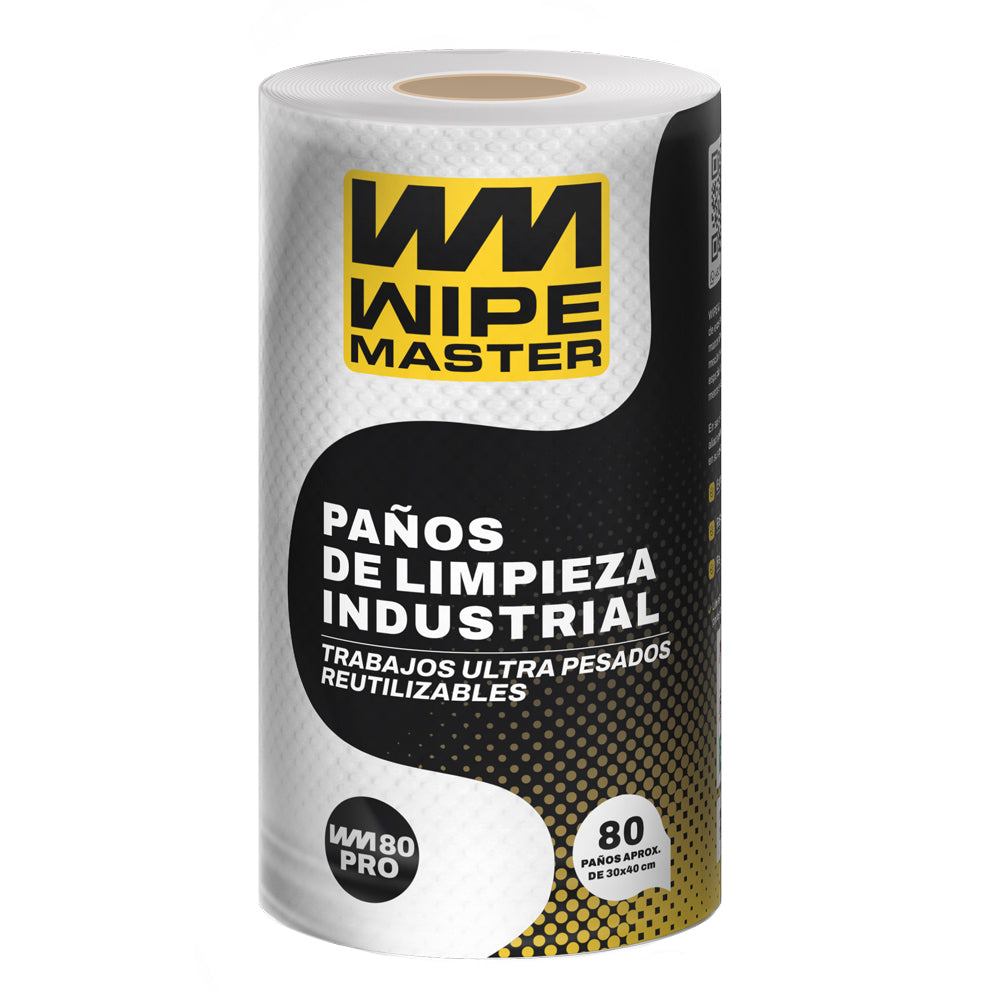 Paño de Limpieza Industrial  WM-80 Pro Rollo