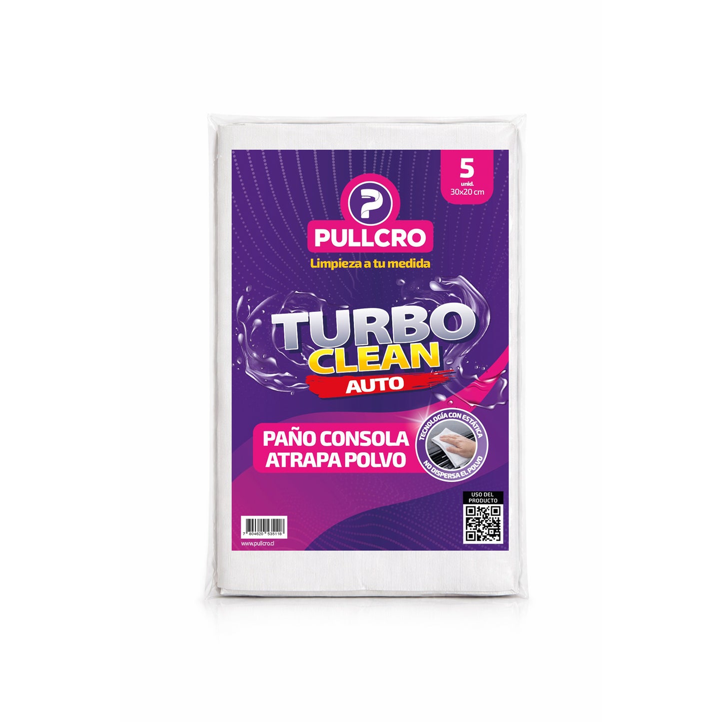 Paño Atrapa Polvo Turbo Clean Pack
