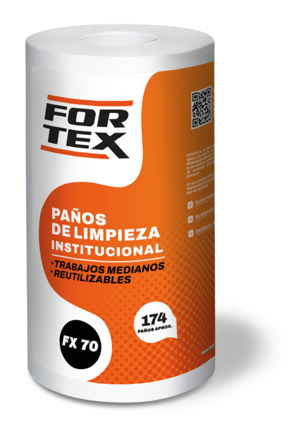 Paño de Limpieza Institucional  FX-70 Rollo