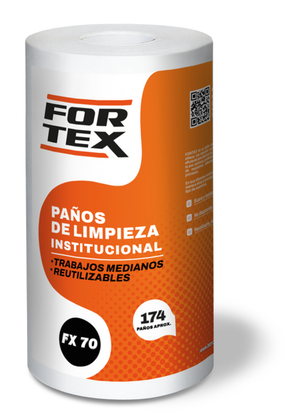 Paño de Limpieza Institucional  FX-70 Rollo